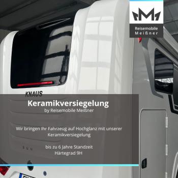 Keramikversiegelung Wohnmobil Reisemobile VAN