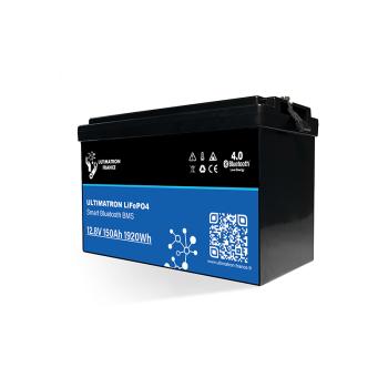 Ultimatron - Lithium Batterie LiFePO4 150Ah 12V unter dem Sitz-Bluetooth-BMS-Ultimatron